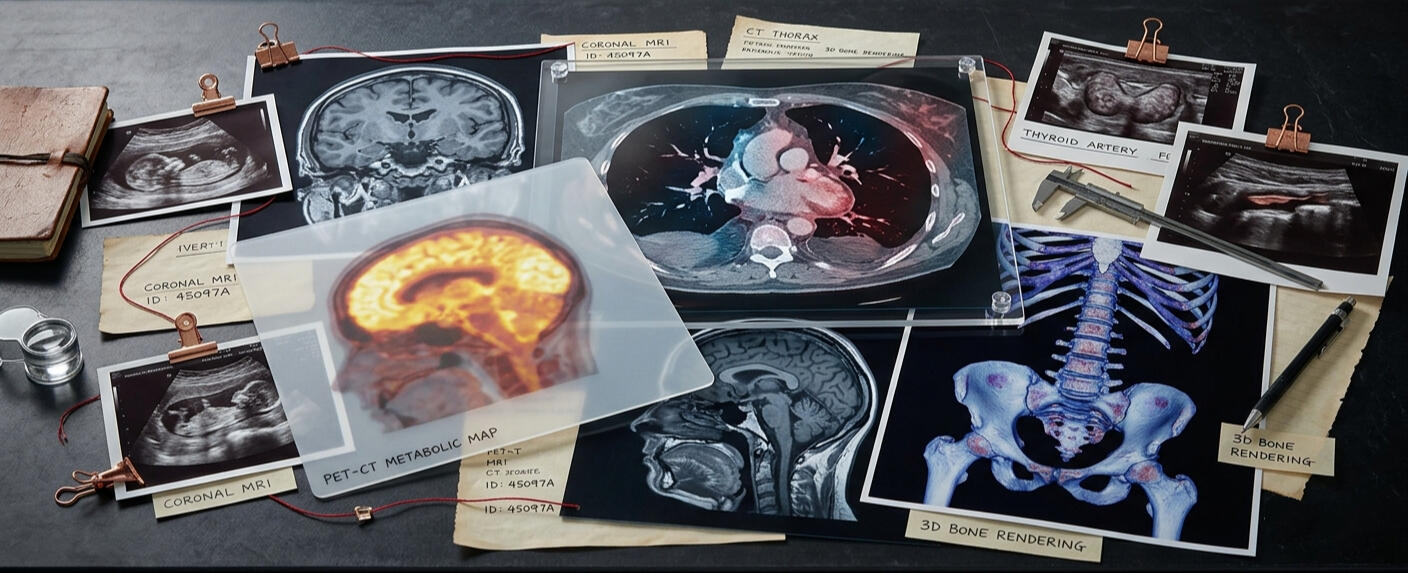 Samples of medical images used for disease detection models